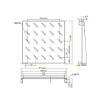Picture of Cantilever Shelf 1U Power On CS-1-450 450mm Depth