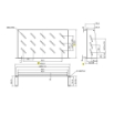 Picture of Cantilever Shelf 2U Power On CS-2-250 250mm Depth