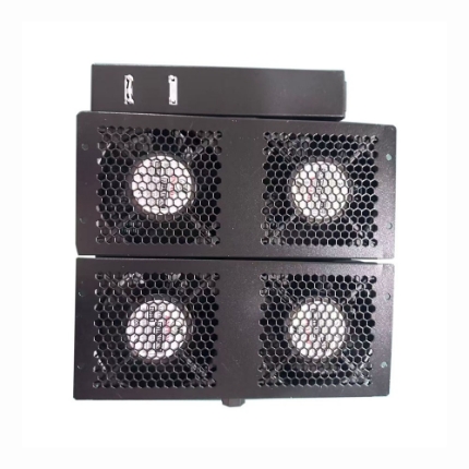 Picture of 4 Fan Cooling Unit with Thermostat Power On TSFAN-S4 for Floor Standing Rack 600x800mm