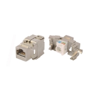 Picture of Keystone Module RJ45 CAT6A Power On KJ-C6A-F003S FTP Toolless