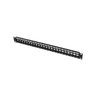 Picture of Keystone Patch Panel 24 Ports 1U Power On BPP-U-24 UTP with Rear Rack