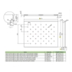 Picture of Fixed Shelf Power On FS.W60-425 for Wall-mounted Rack 600mm Depth