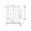 Picture of Cantilever Shelf 1U Power On CS-1-450 450mm Depth