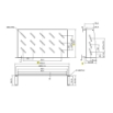 Picture of Cantilever Shelf 2U Power On CS-2-250 250mm Depth