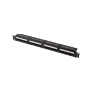 Picture of Patch Panel CAT6 24 Ports 1U Power On PP-C6-U24 UTP with Rear Rack