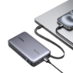 Picture of Power Bank 20000mAh PD 145W UGREEN PB551 55992B 2 Ports, with cable 100W USB-C Gray