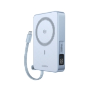 Εικόνα της Power Bank 10000mAh 25W Qi2 UGREEN PB773 65958B με Ασύρματη Φόρτιση Magnetic και καλώδιο USB-C Γκρι