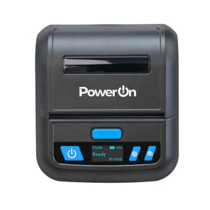 Picture of Mobile Thermal Receipt/Label Printer Power on MTP-03