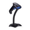 Picture of Wireless/Wired CCD Barcode Scanner Power on BCS-02BW, with stand