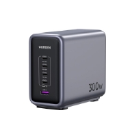 Εικόνα της Φορτιστής Σπιτιού GaN PD 300W UGREEN CD333 90903b 5 Θέσεων, με καλώδιο USB-C 240W 1.5m Μαύρο