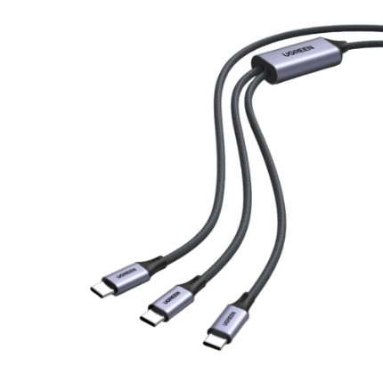 Εικόνα της Καλώδιο Φόρτισης UGREEN L533 75733 USB-C σε 2x USB-C PD 140W 2m