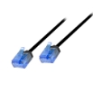 Εικόνα της Καλώδιο Δικτύου UTP CAT6A LogiLink CQ3013U 0.30m Μαύρο