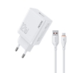 Picture of Charger WK WP-U76, with USB-C cable White