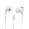 Picture of Earphone Lightning Plug & Play WK YB10 White