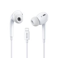 Picture of Earphone Lightning Plug & Play WK YB10 White