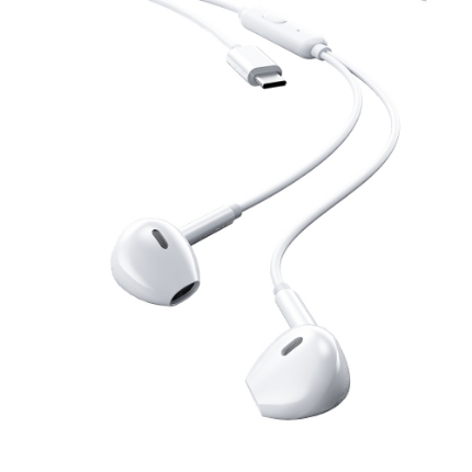 Picture of Earphones USB-C WK YB03 White