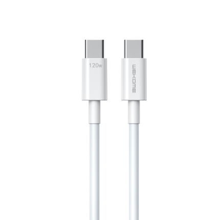Picture of Charging Cable WK WDC-175 USB-C to USB-C PD 120W 1.2m White