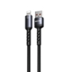 Picture of Charging Cable with LED WK WDC-C13i USB to Lightning 1.2m Black