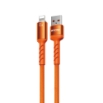 Picture of Charging Cable with LED WK WDC-C13i USB to Lightning 1.2m Orange
