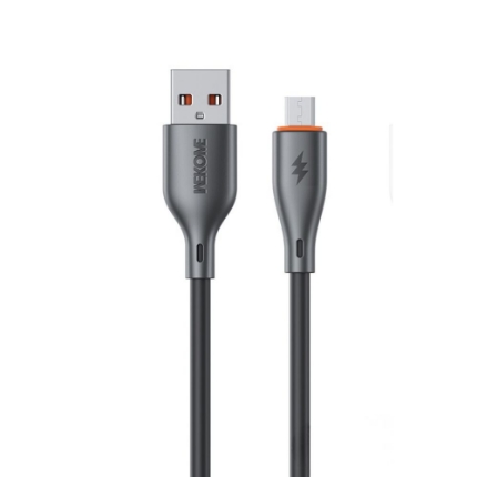 Εικόνα της Καλώδιο Φόρτισης WK WDC-67m USB σε Micro 12W 1m Μαύρο