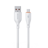 Εικόνα της Καλώδιο Φόρτισης WK WDC-67m USB σε Micro 12W 1m Λευκό