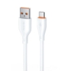 Εικόνα της Καλώδιο Φόρτισης WK WDC-67m USB σε Micro 12W 1m Λευκό