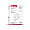 Εικόνα της Φορτιστής Σπιτιού GaN PD 20W Element CH-150PD 1 Θέσης, με καλώδιo Lightning PD 27W 1m Λευκό