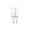 Εικόνα της Φορτιστής Σπιτιού GaN PD 30W Element CH-250PD 1 Θέσης, με καλώδιο Lightning PD 27W 1m Λευκό