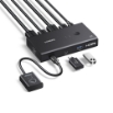 Εικόνα της KVM Switch 2 θέσεων USB/HDMI UGREEN AK502 75246
