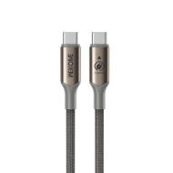 Εικόνα της Καλώδιο Φόρτισης WK WDC-C23 USB-C σε USB-C 140W 1.2m Γκρι