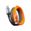 Picture of Charging Cable WK WDC-C19 USB-C to Lightning PD 35W 1.2m Black-Orange