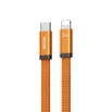 Εικόνα της Καλώδιο Φόρτισης WK WDC-C17 USB-C σε Lightning PD 35W 1.2m Πορτοκαλί