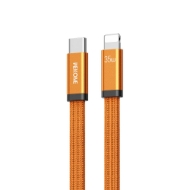 Picture of Charging Cable WK WDC-C17 USB-C to Lightning PD 35W 1.2m Orange