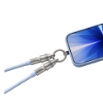 Picture of Charging Cable UGREEN L508 35511 USB-C to USB-C PD 60W Lanyard 1.2m Blue