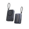 Εικόνα της Power Bank 10000mAh 25W Qi2 UGREEN PB568 65176B με Ασύρματη Φόρτιση Magnetic και καλώδιο USB-C Γκρι