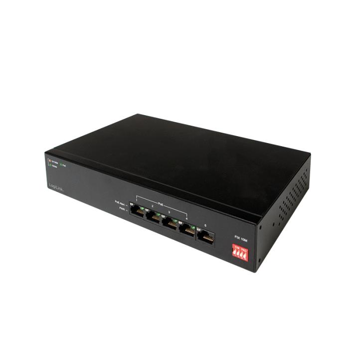 Gigabit 5port Switch PoE Logilink-NS0099