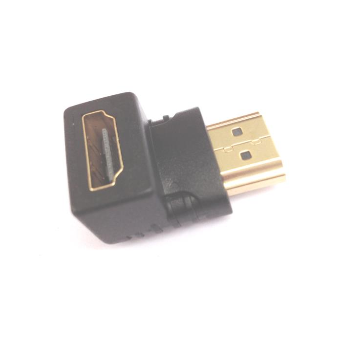 HDMI adapter M/F 90 degree Aculine AD-028