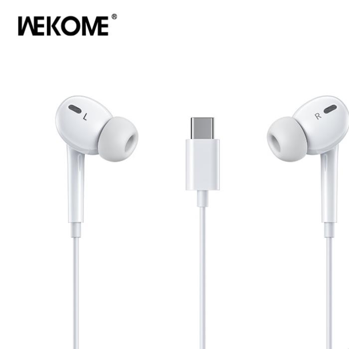 Earphone WK YA17 Type-C White