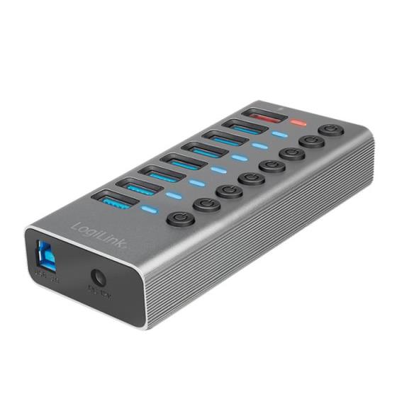 Hub USB 3.2 + PSU Logilink UA0387