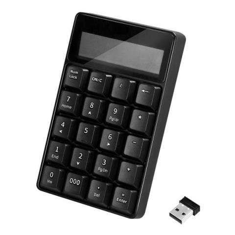 keypad Wireless 2.4 GHz with calculator ID0199