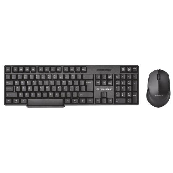 Keyboard & Mouse Wireless Element KB-255WMS