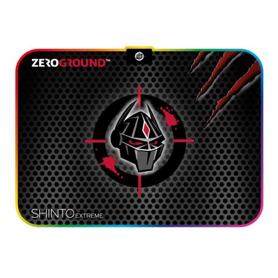 Mousepad Zeroground RGB MP-1900G SHINTO EXTREME v2.0