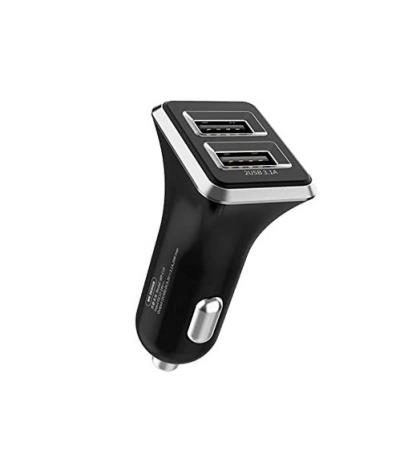 Car Charger WK Dual USB 3.1A Black WP-C19(EOL)